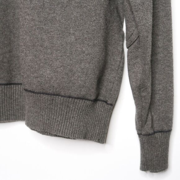 Cutter & Buck Mens Pullover Sweater Size XL Gray Half Zip Cotton - Picture 9 of 11